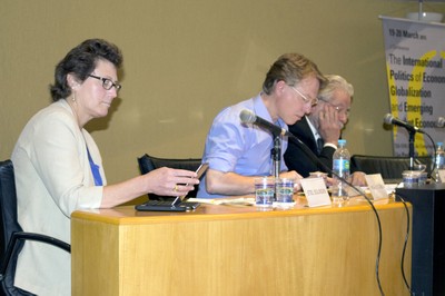 Helen Milner, Marcos Lisboa e Marcelo de Paiva Abreu