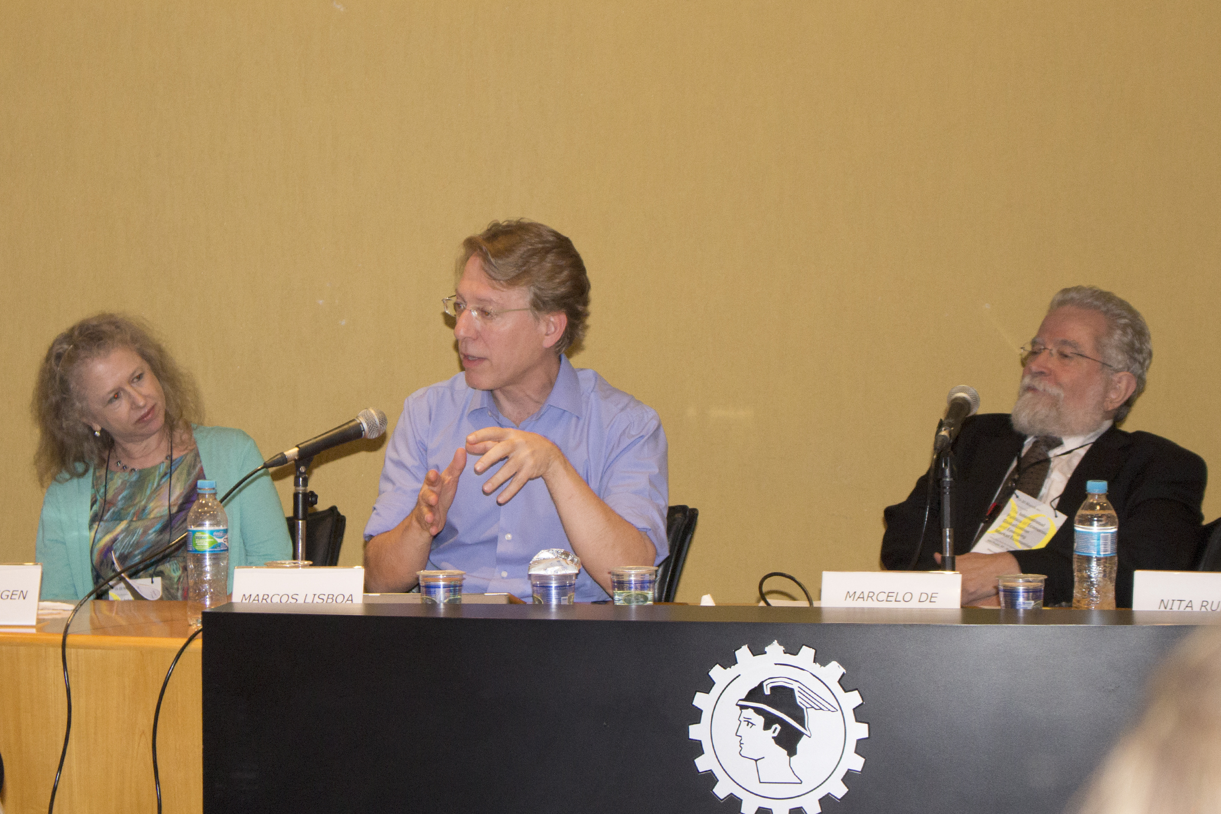 Etel Solingen, Marcos Lisboa e Marcelo de Paiva Abreu