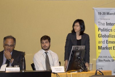 Amâncio Jorge de Oliveira, Francisco Urdinez e Megumi Naoi