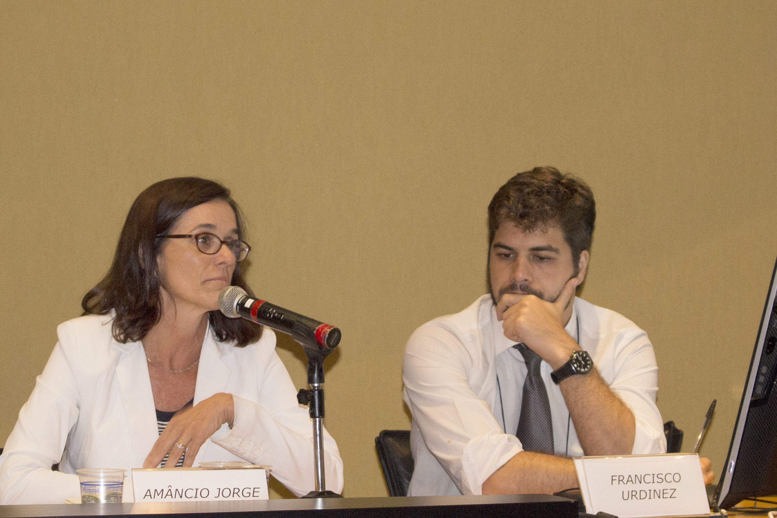 Sandra Rios e Francisco Urdinez