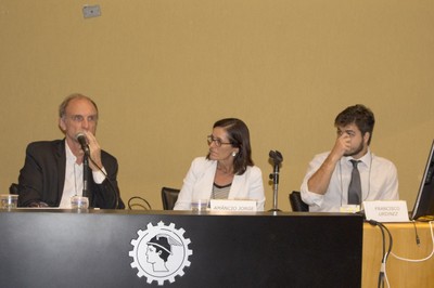 Martin Grossmann, Sandra Rios e Francisco Urdinez