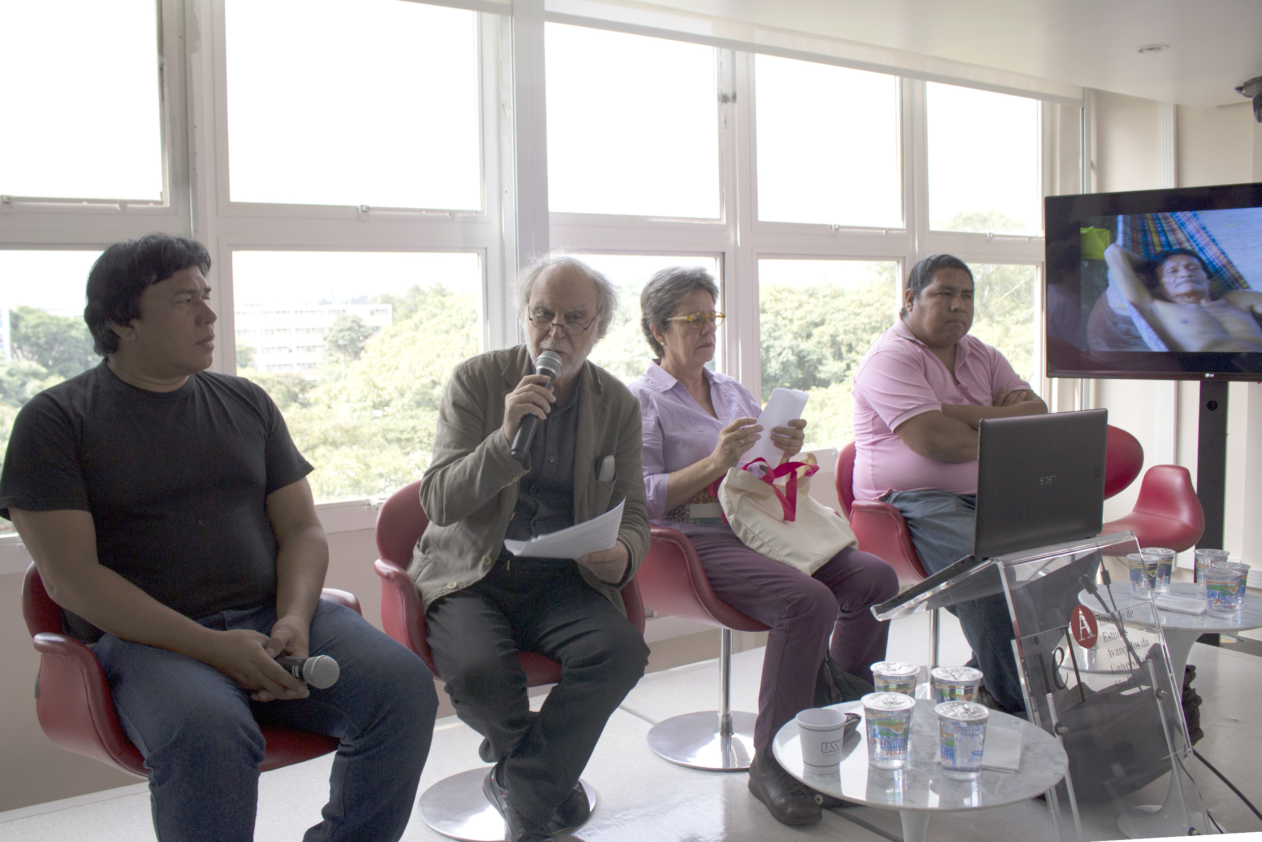 Félix Rondon Adugoenau, Massimo Canevacci, Sylvia Caiuby Novaes e Kleber Rodrigues Meritororeu
