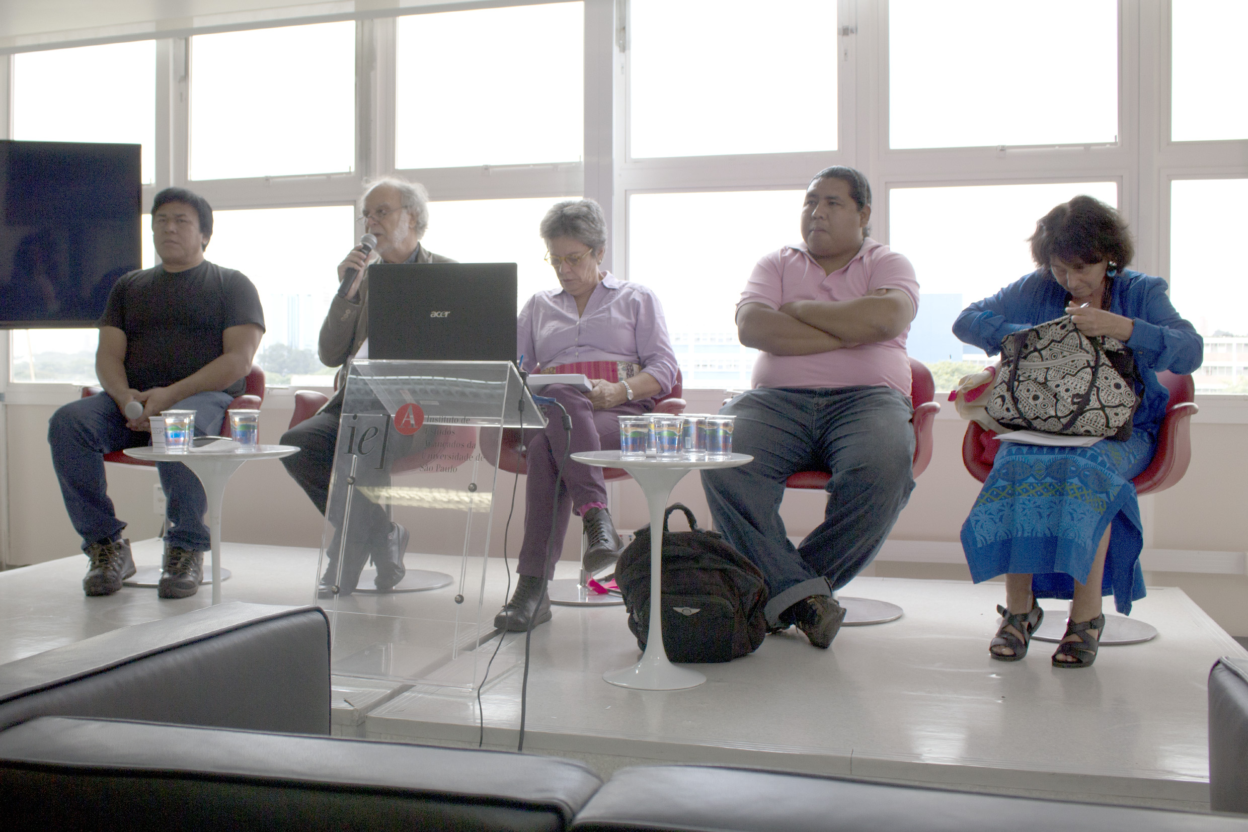 Félix Rondon Adugoenau, Massimo Canevacci, Sylvia Caiuby Novaes, Kleber Rodrigues Meritororeu e Betty Mindlin