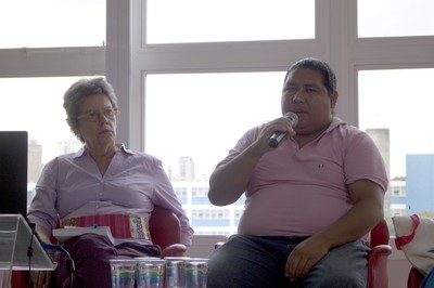 Sylvia Caiuby Novaes e Kleber Rodrigues Meritororeu