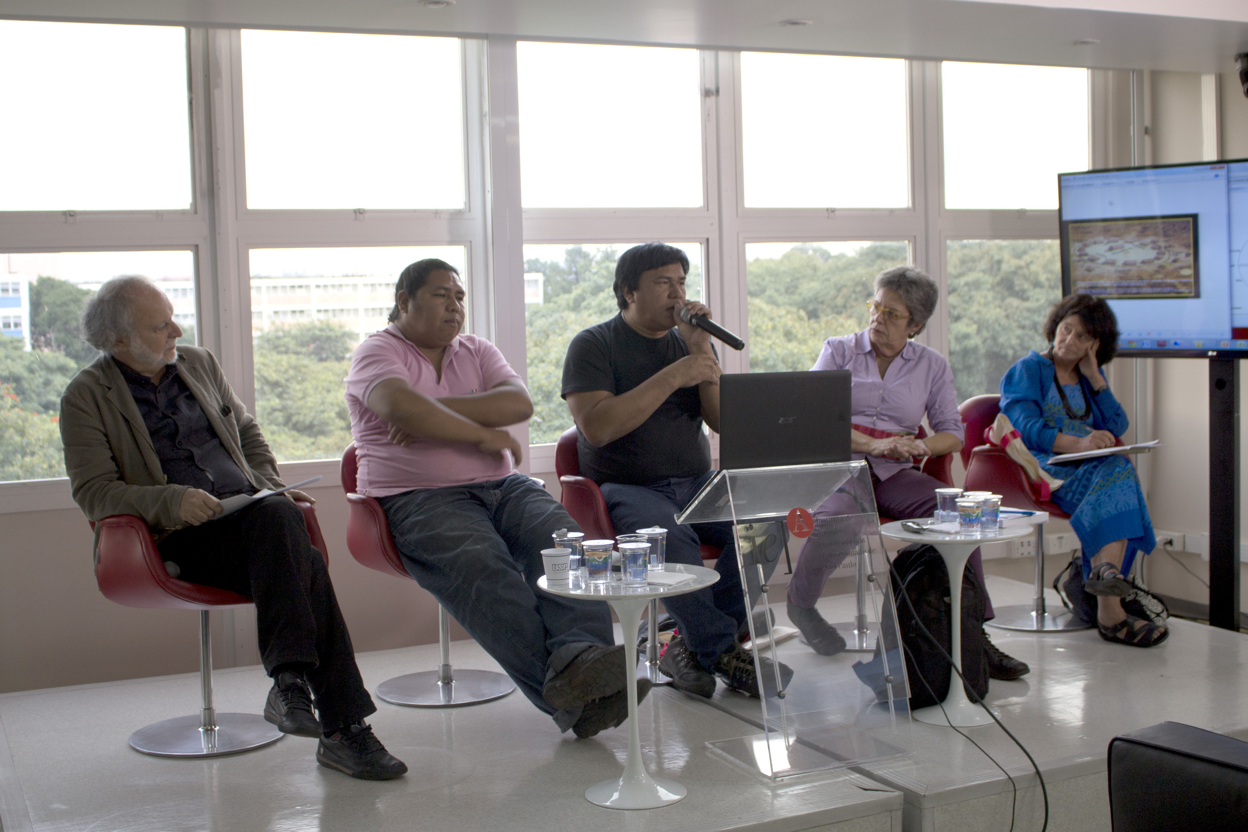 Massimo Canevacci, Kleber Rodrigues Meritororeu, Félix Rondon Adugoenau, Sylvia Caiuby Novaes e Betty Mindlin