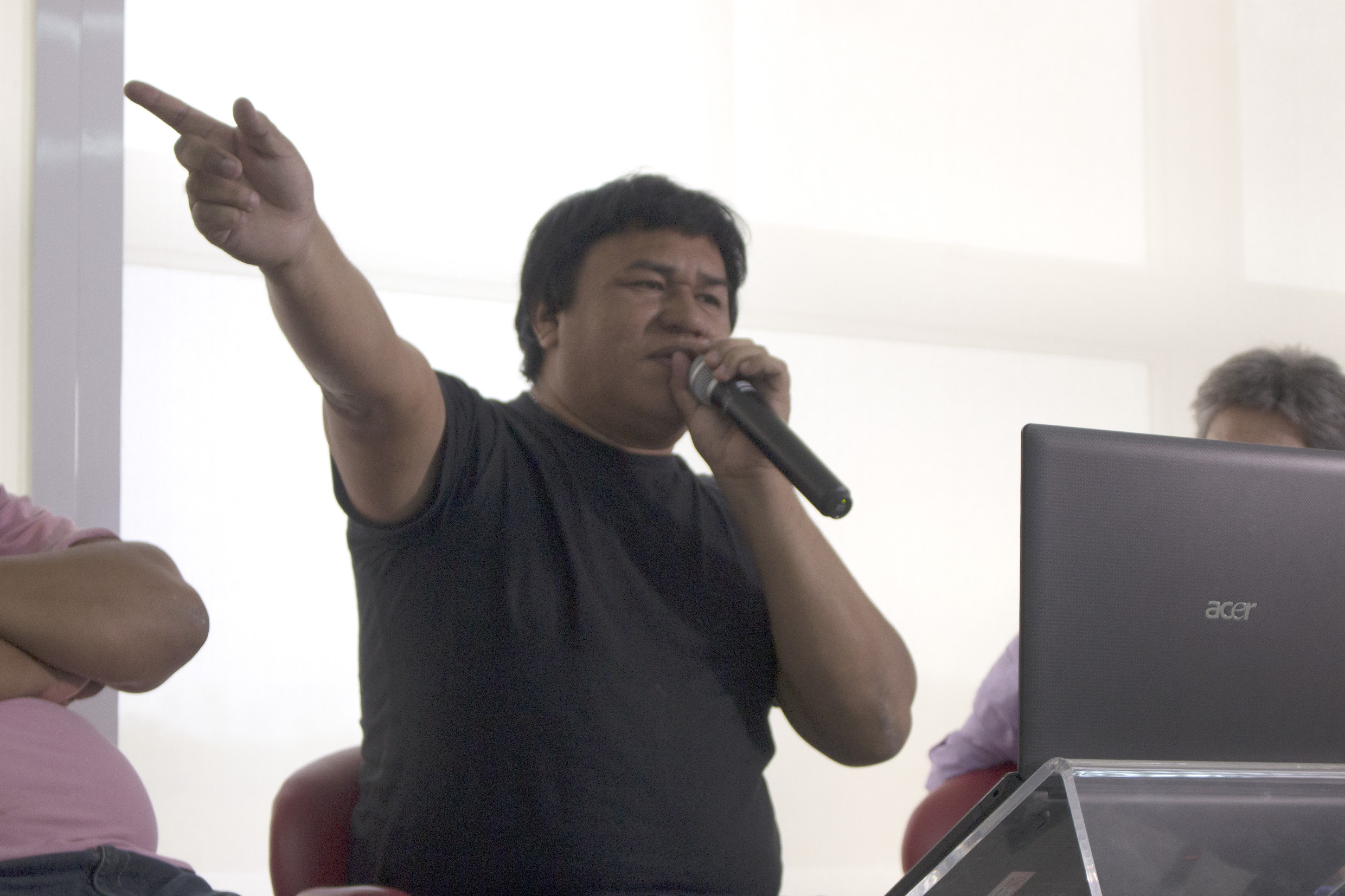 Apresentação de canto Bororo por Féliz Rondon Adugoenau 