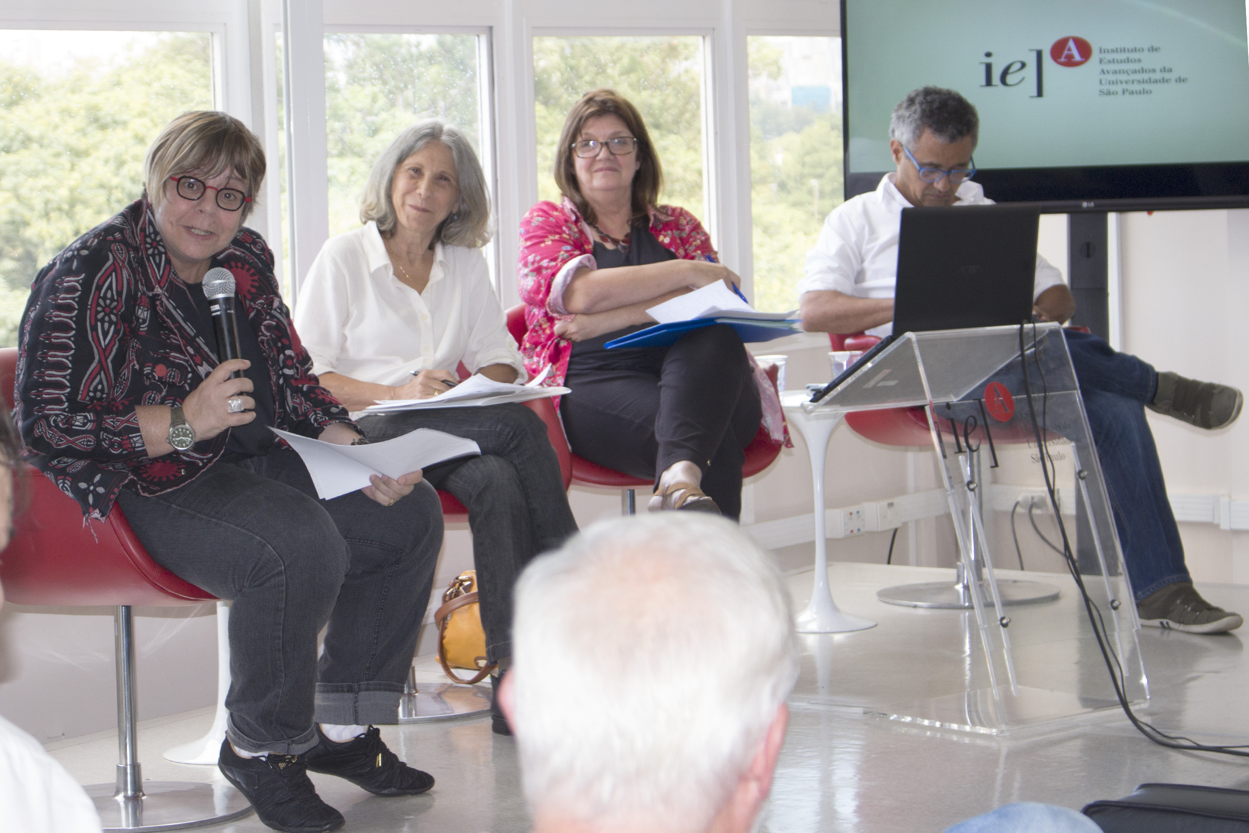 Heloísa Starling, Olgária Matos, Maria Inês Assumpção Fernandes e Raul Araújo