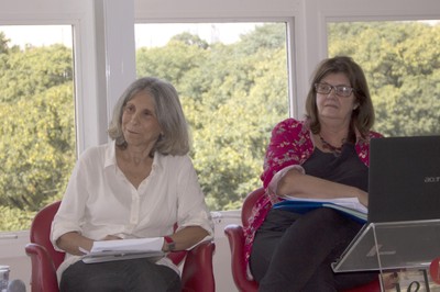 Olgária Matos e Maria Inês Assumpção Fernandes