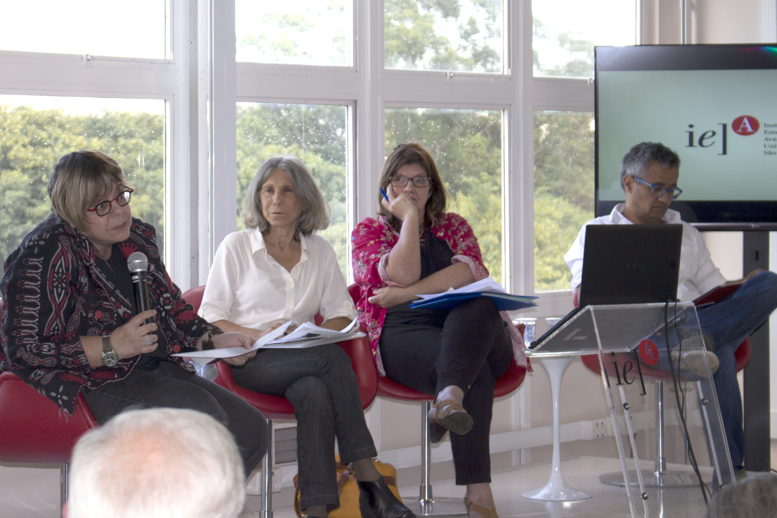 Heloísa Starling, Olgária Matos, Maria Inês Assumpção Fernandes e Raul Araújo