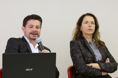 Adriano Andricopulo e Célia Regina da Silva Garcia