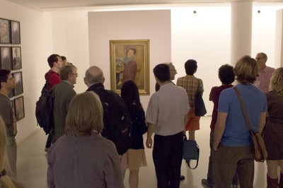 Grupo em visita ao MAC Ibirapuera - Roteiro Científico-Cultural: A USP e a São Paulo Modernista - 18 de abril de 2015