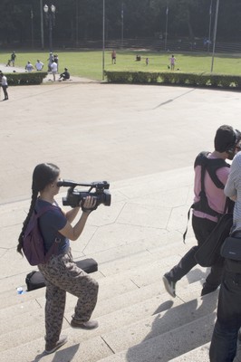 Relatores críticos registram a visita a Faculdade de Medicina da USP - Roteiro Científico-Cultural: A USP e a São Paulo Modernista - 18 de abril de 2015