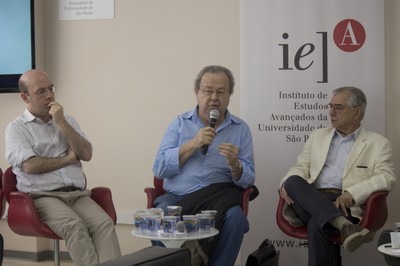 Sérgio Fausto, Francisco Weffort e José Álvaro Moisés