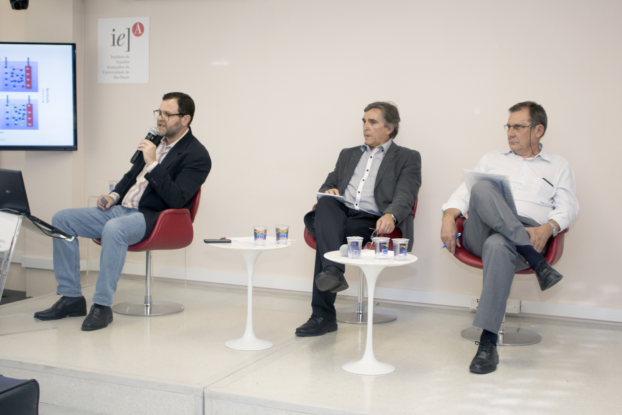 Fritz Huguenin, Roberto Torresi e Edson Ticianelli