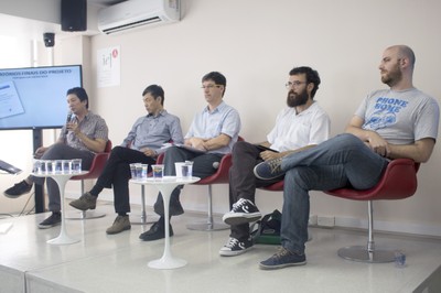Luiz Ojima Sakuda, Davi Nakano, Mario Sergio Salerno, Renato Nery e Paulo Luis Santos