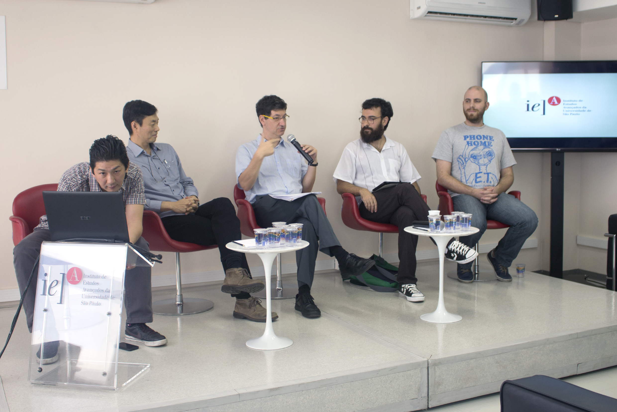 Luiz Ojima Sakuda, Davi Nakano, Mario Sergio Salerno, Renato Nery e Paulo Luis Santos