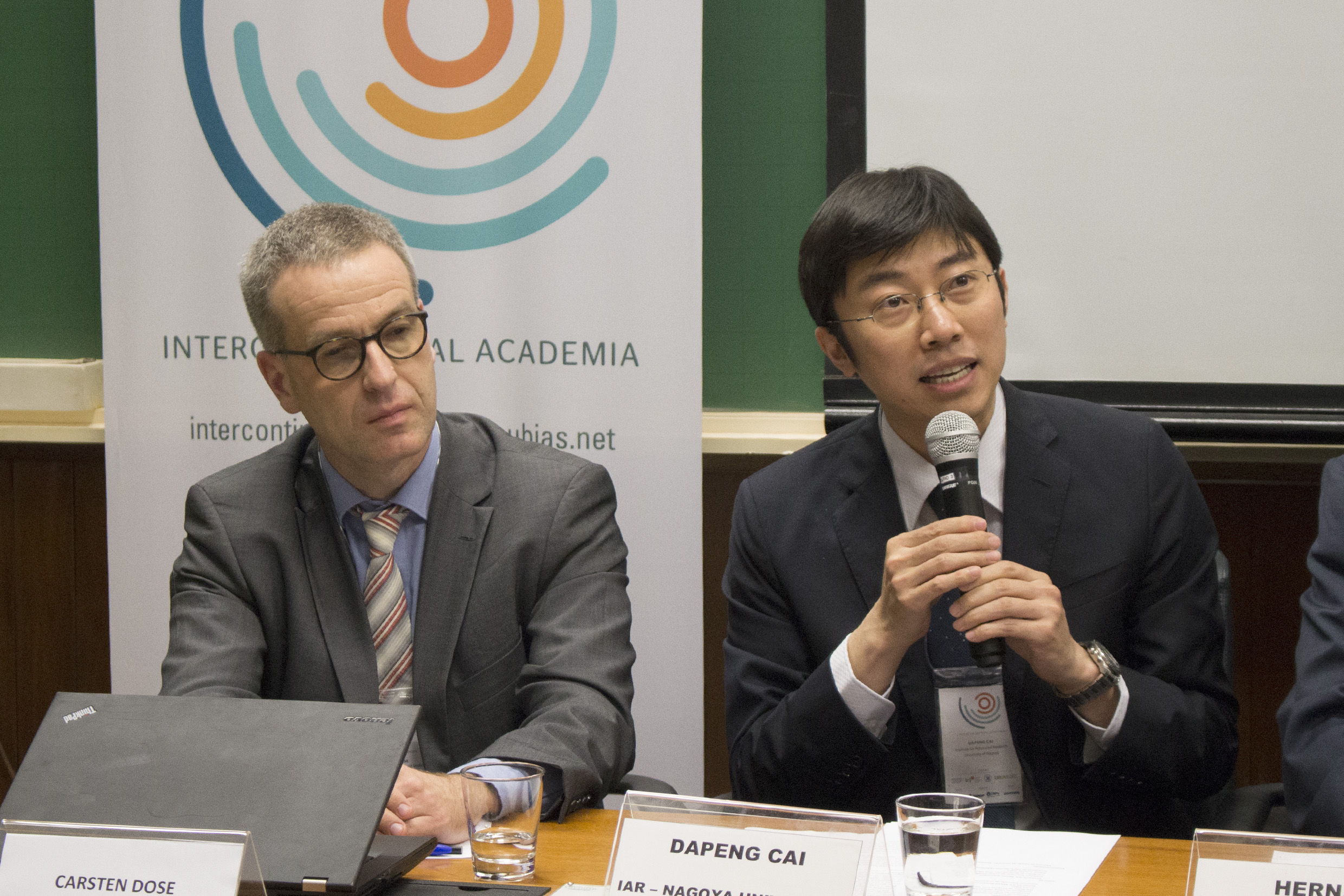 Carsten Dose e Dapeng Cai