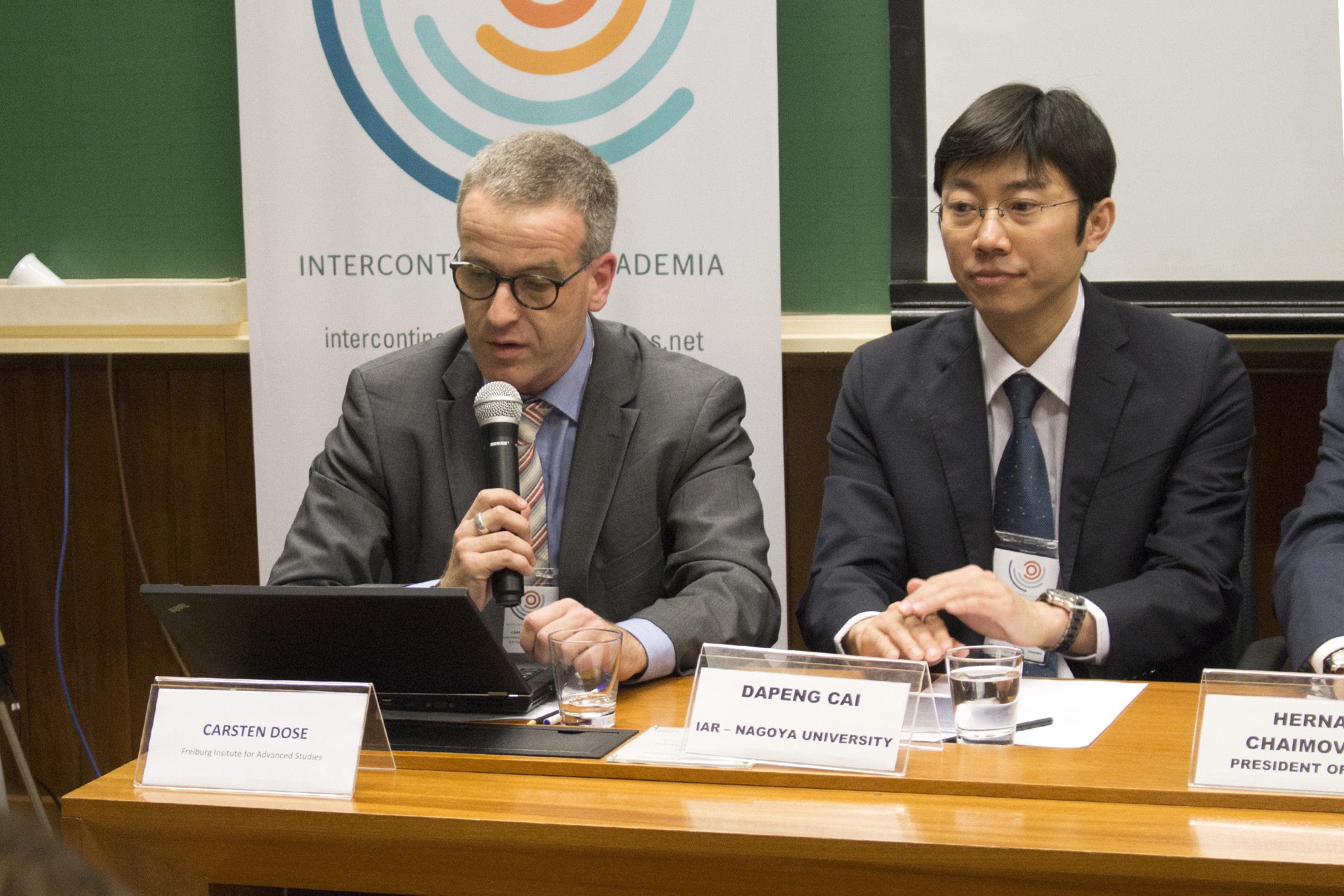 Carsten Dose e Dapeng Cai
