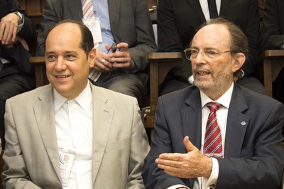 Eugênio Bucci e Hernan Chaimovitch