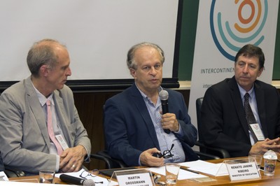 Martin Grossmann, Ministro Renato Janine Ribeiro e José Eduardo Krieger