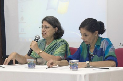 Ana Lydia Sawaya e Gisela Solymos