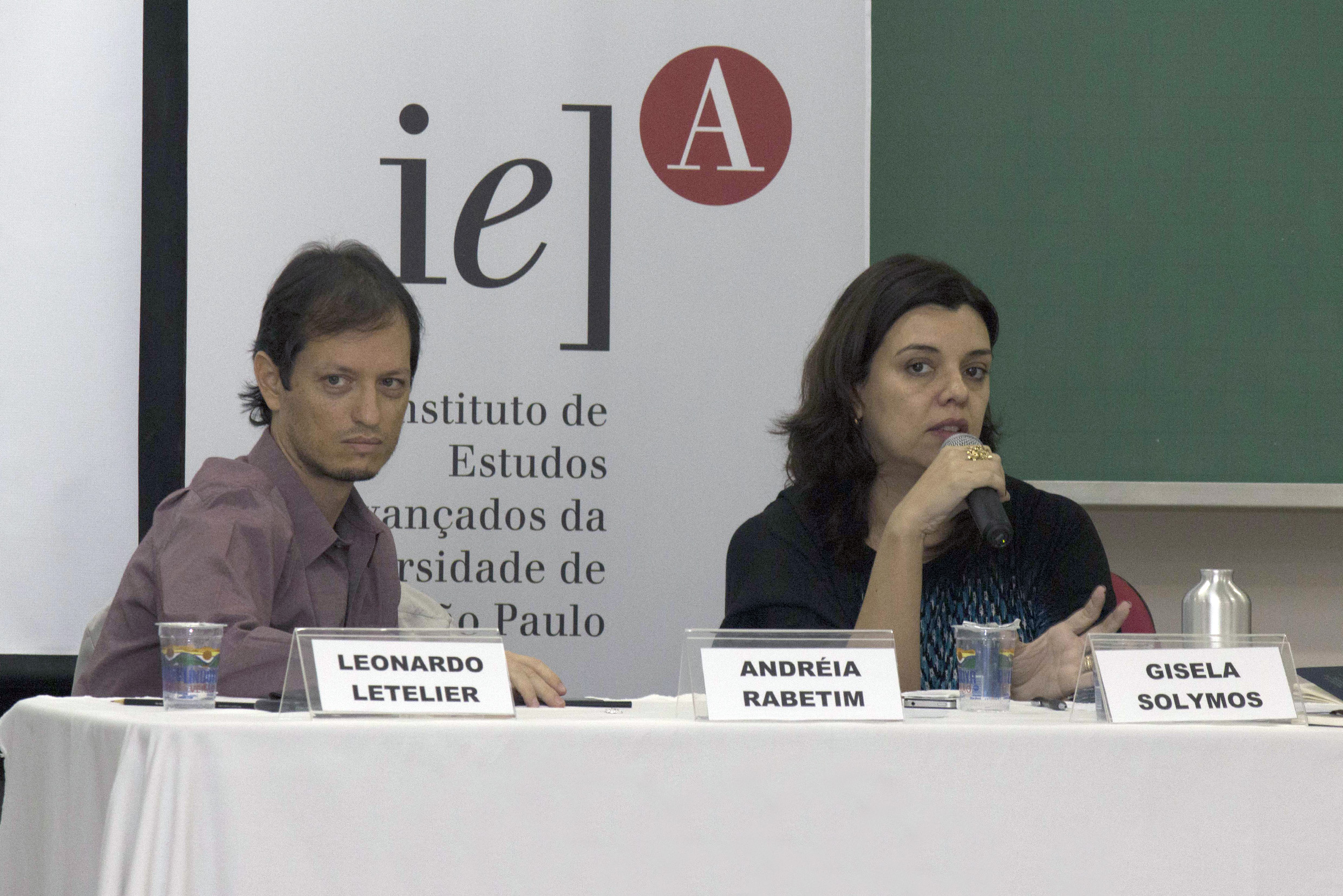 Leonardo Letelier e Andréia Rabetim