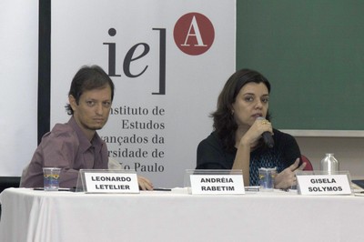 Leonardo Letelier e Andréia Rabetim