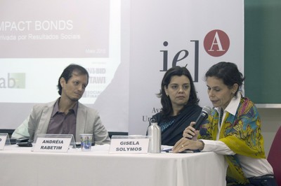 Leonardo Letelier, Andréia Rabetim e Gisela Solymos