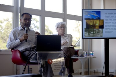 José Luiz Lezama e Pedro Jacobi