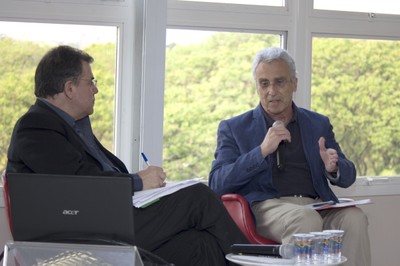 Gerardo Caetano e José Teixeira Coelho Ntto