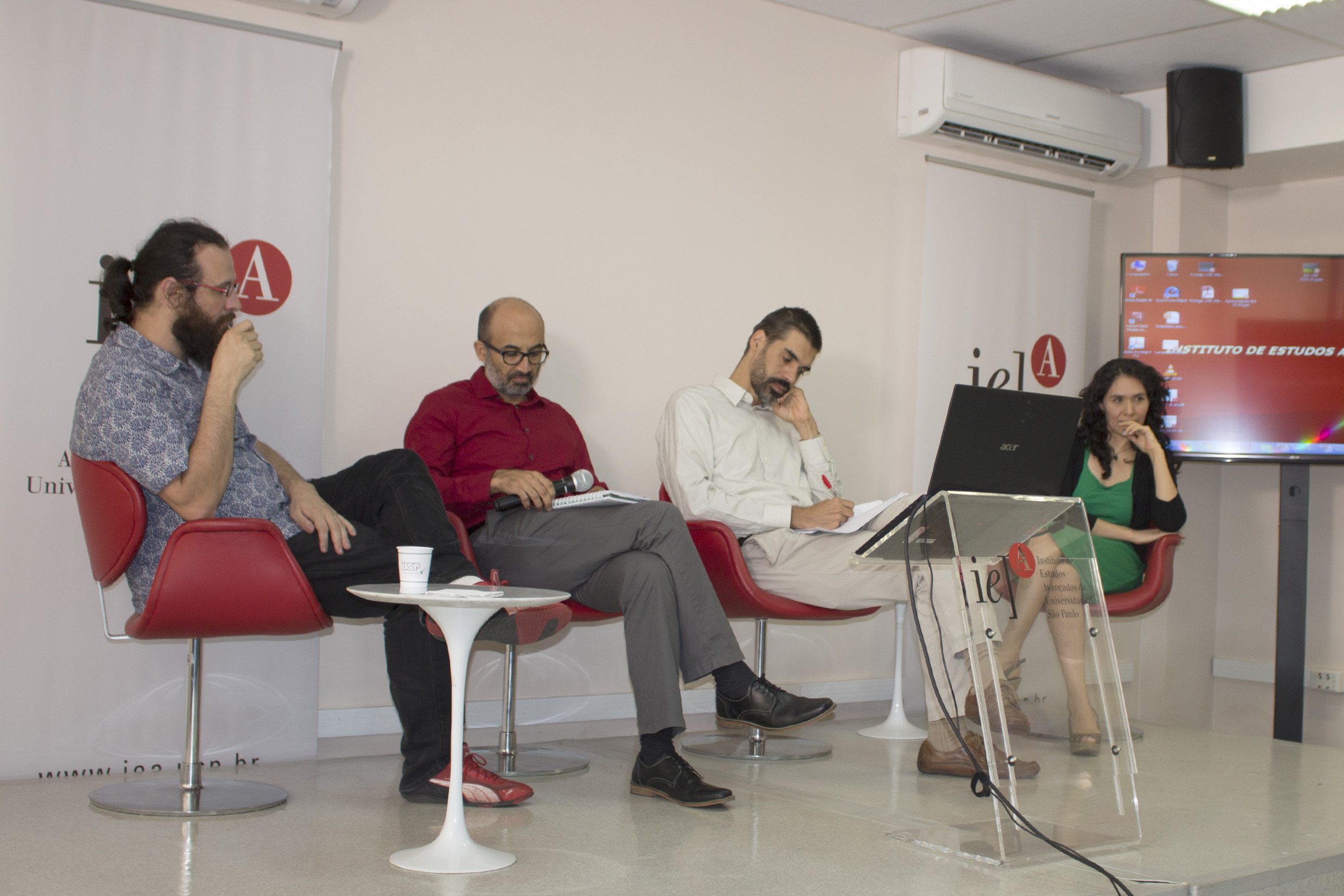 Alessandro Soares da Silva, Julio Cesar Postigo Mac Dowell, Márcio Gurgel e Lira Luz Benites