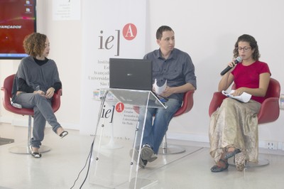 Suzana Lourenço, Rafael Fonseca e Luciana Borges