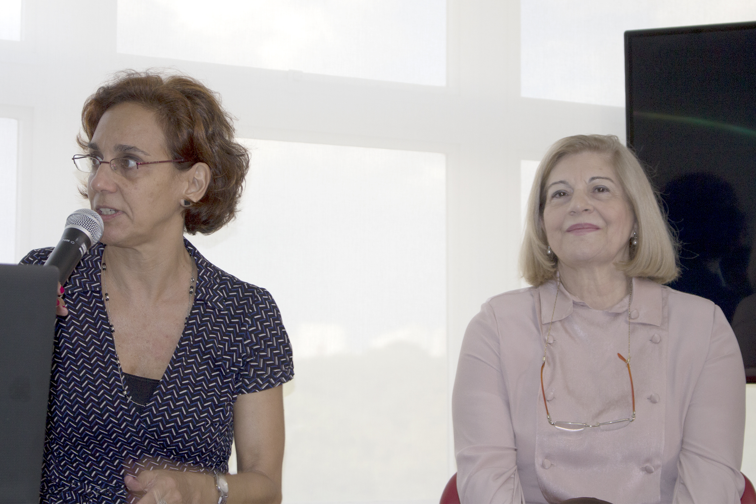 Sylvia Dantas e Maura Pardini Bicudo Véras