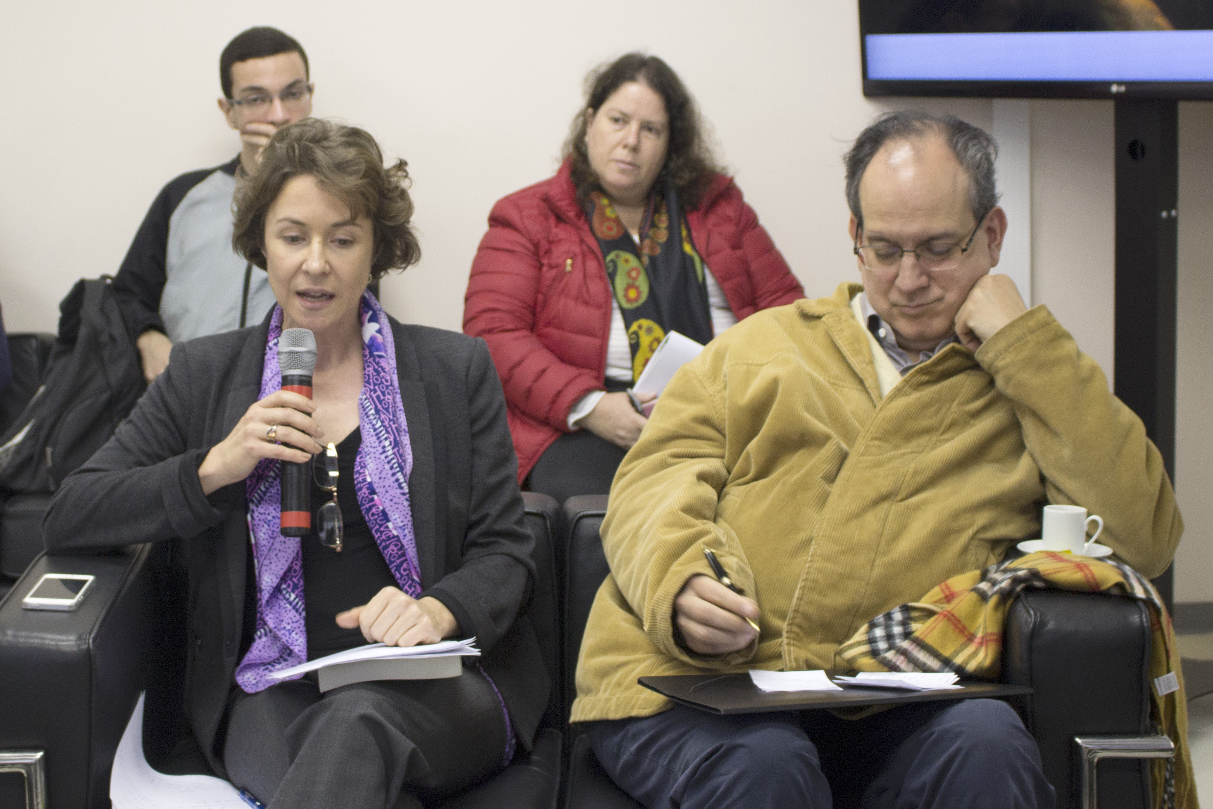 Arlene Clemesha e Félix Ramon Sánchez