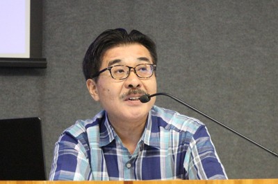Koichi Mori inicia sua apresentação