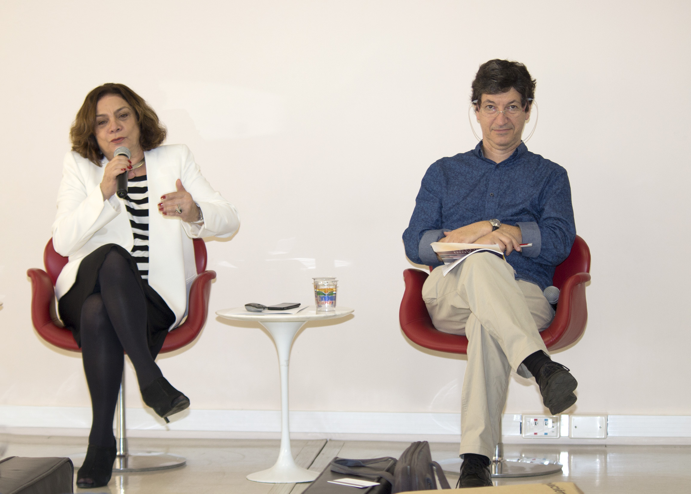 Mariluce Moura e Mario Sergio Salerno