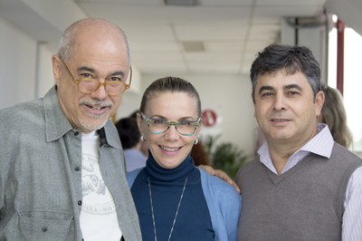 José Pedro de Oliveira Costa, Lídia Passos e Edson Montilha