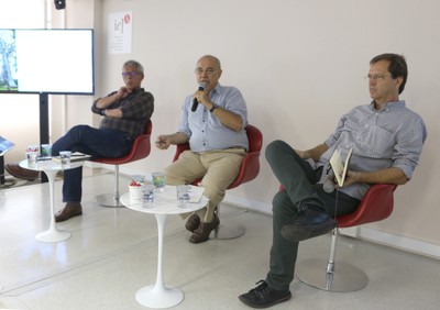 Gustavo Martinelli, José Pedro Costa e Warwick Manfrinato