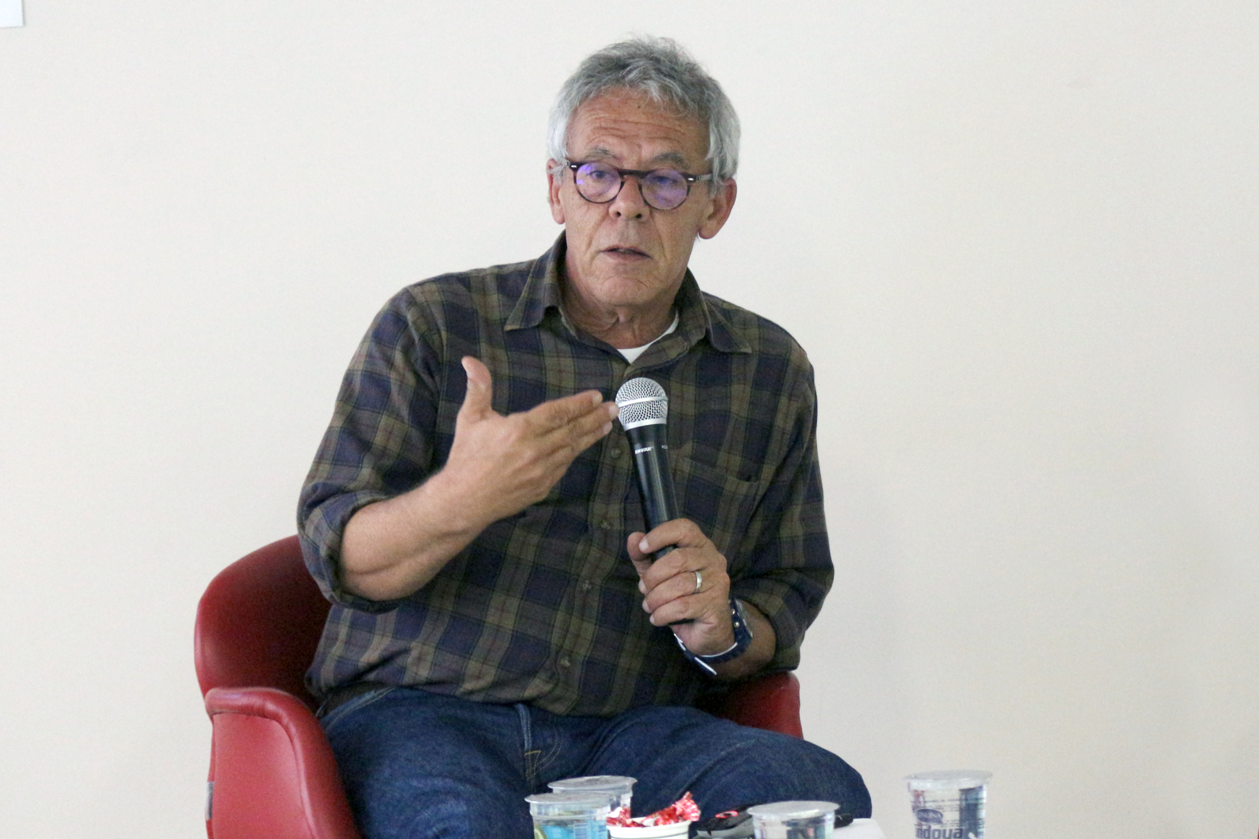 Gustavo Martinelli inicia sua apresentação
