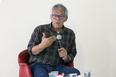 Gustavo Martinelli inicia sua apresentação