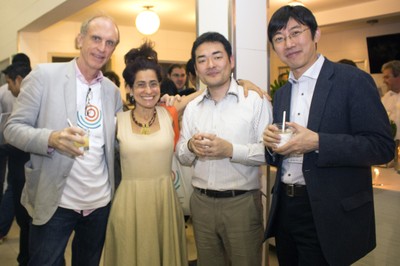 Martin Grossmann, Neka Menna Barreto, Norihito Nakamichi e Dapeng Cai