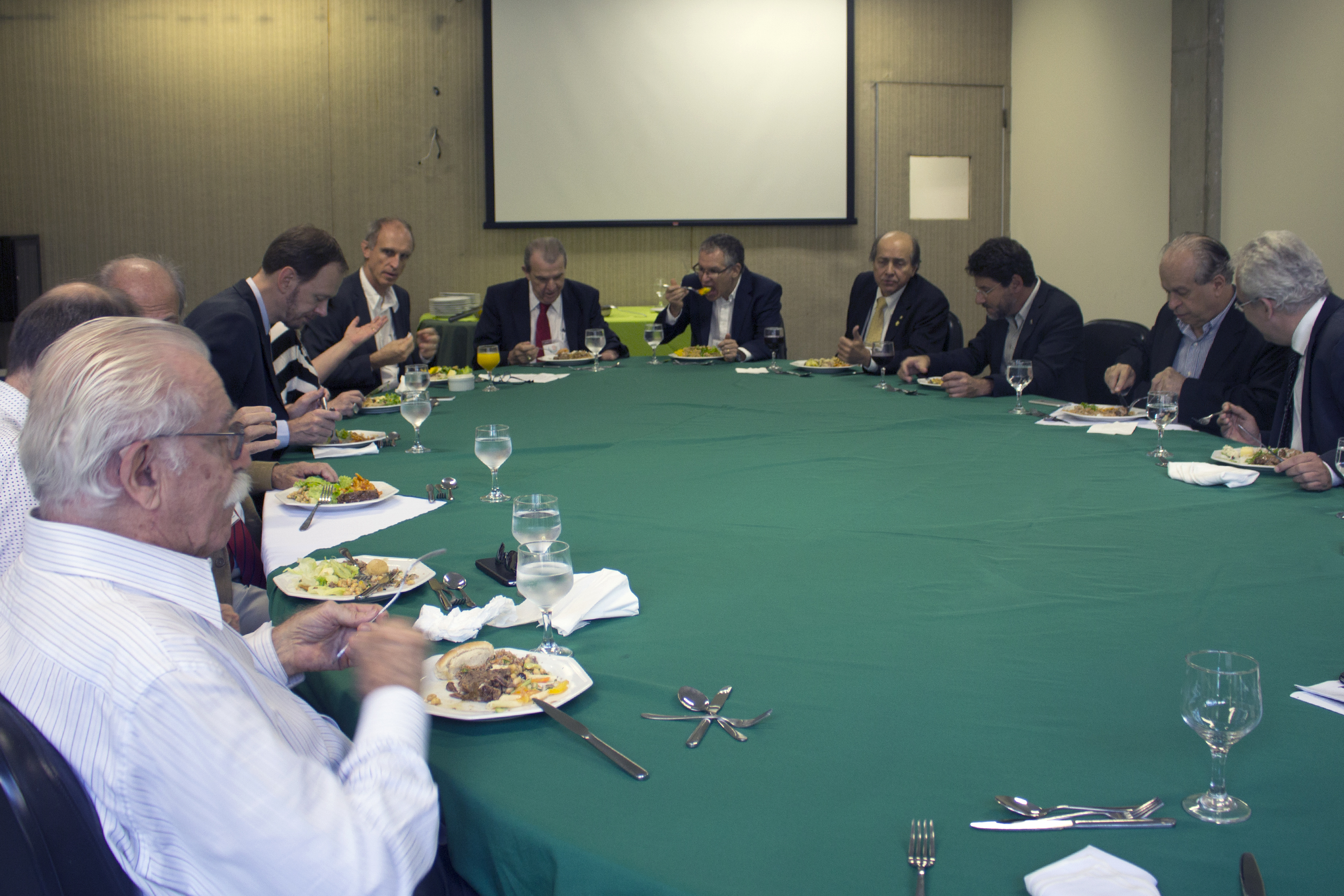 Almoço com os reitores das Universidades 