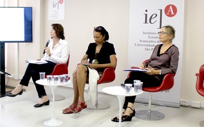Geneviève Haroche-Bouzinac, Ligia Fonseca Ferreira e Brigitte Diaz