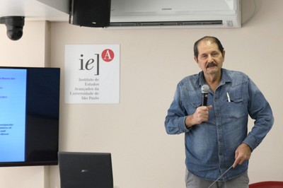 Mahir Saleh Hussein encerra o evento e agradece aos participantes