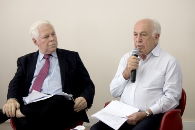 Sergio Paulo Rouanet e Luis Carlos Bresser-Pereira