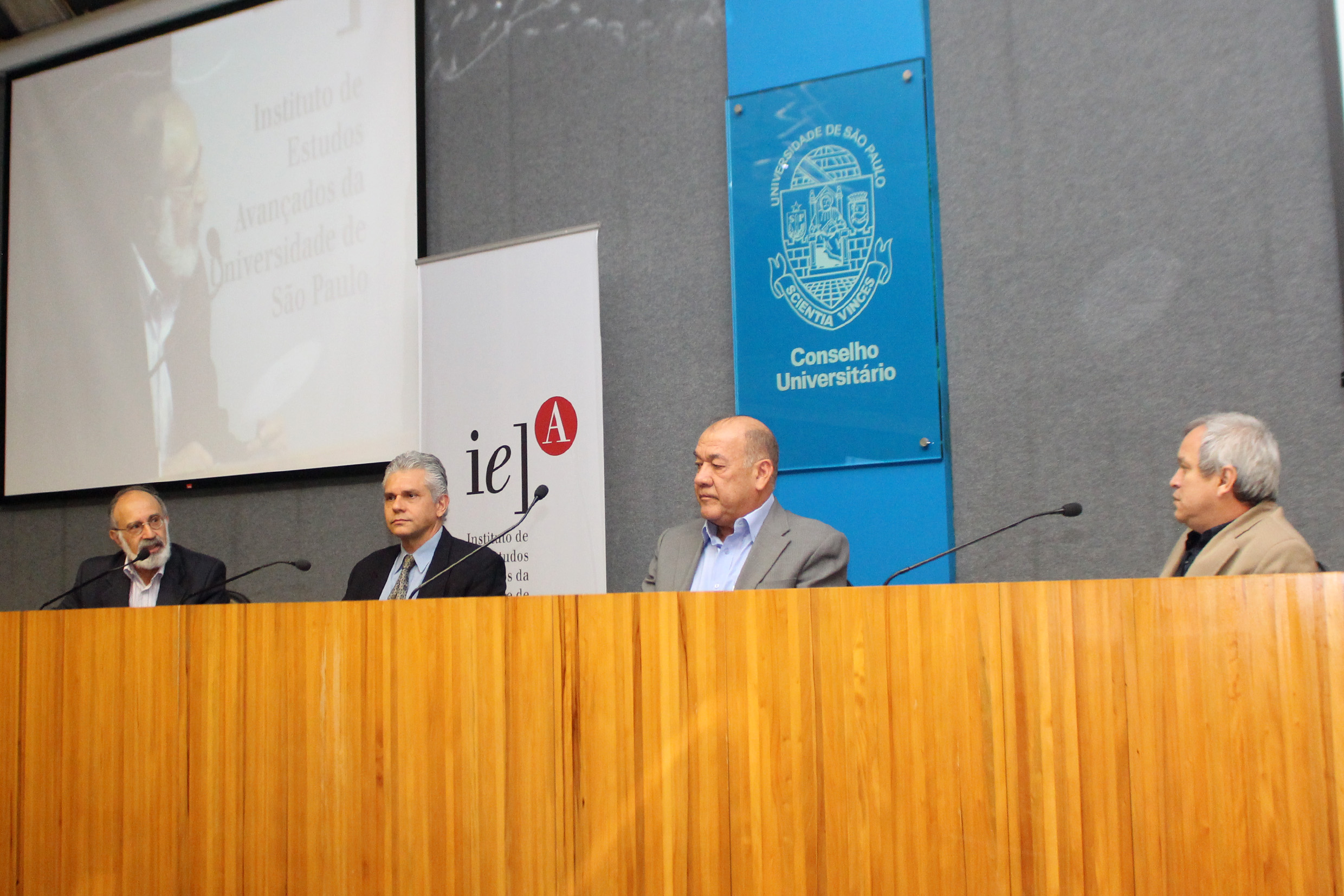 Guilherme Ary Plonski, Alberto Pfeifer, Wanderley Messias da Costa e Rafael Duarte Villa
