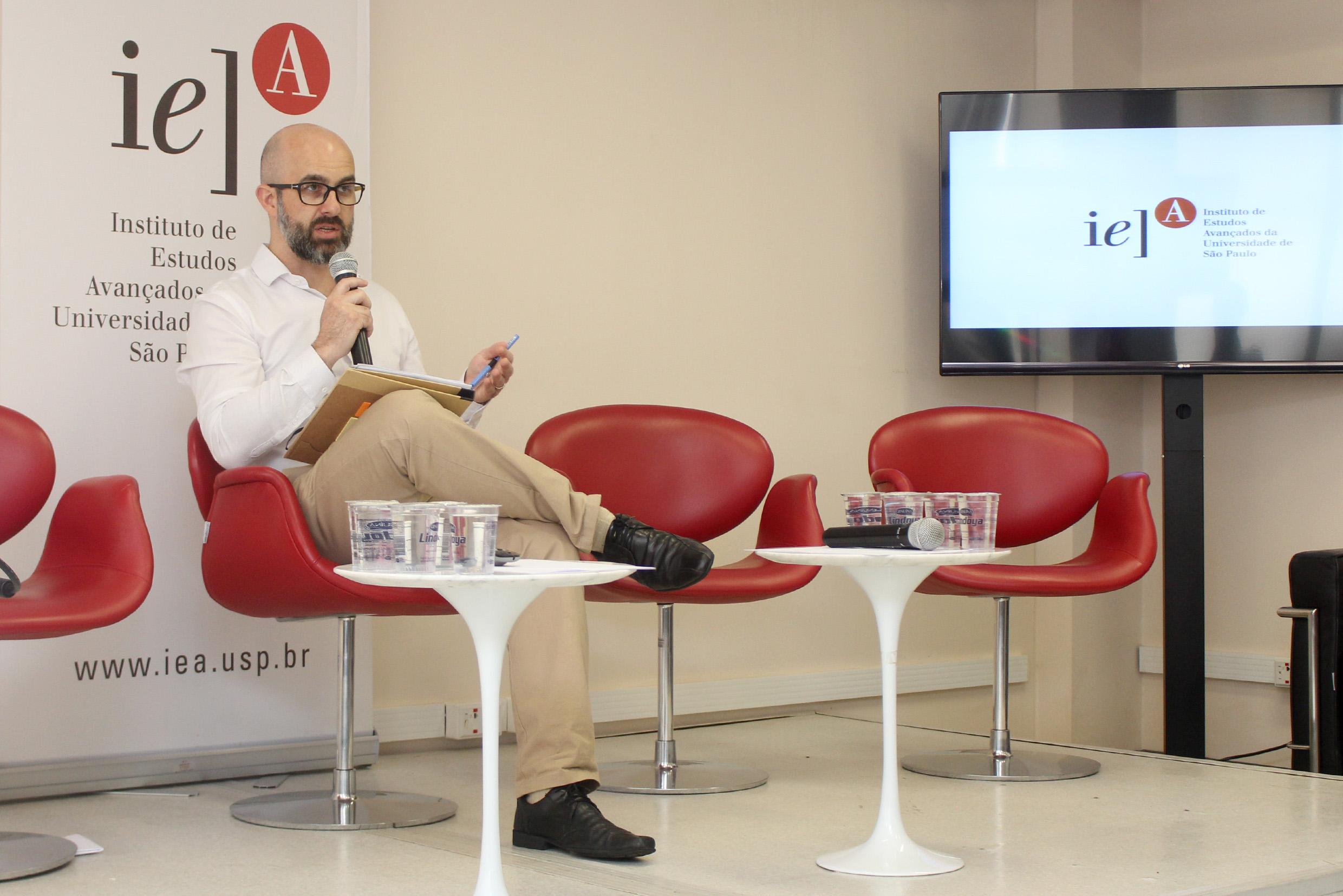 Leandro Giatti abre o evento
