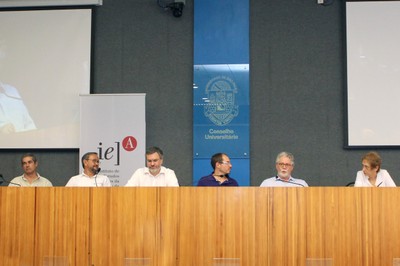 Antonio Almeida, José Roberto Kassai, Fábio Contel,...., Hélio Nogueira da Cruz e Lidia Goldenstein