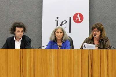Georges Gaillard, Olgária Matos e Maria Inês Assumpção Fernandes - 22/02/2016