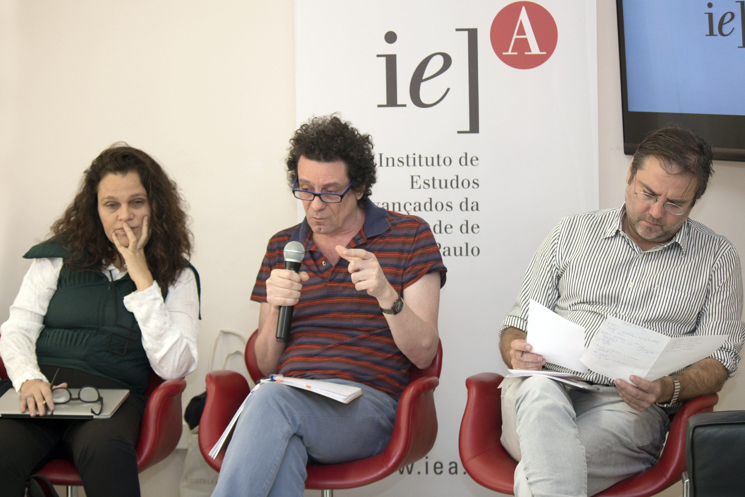 Katia Maciel, Ricardo Basbaum e Marco Giannotti